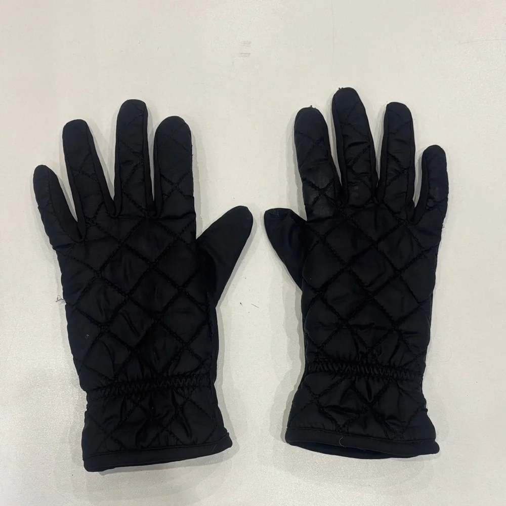 Orvis Black Quilted Gloves